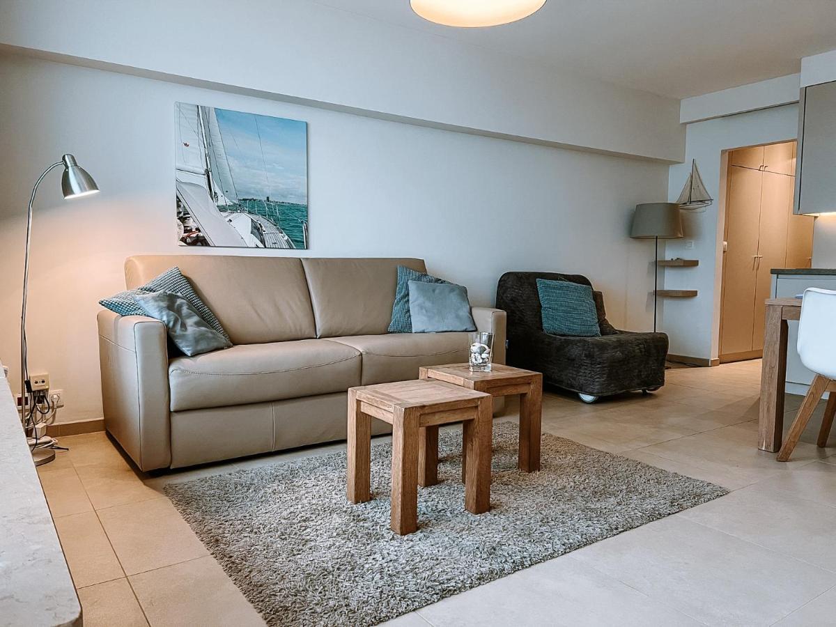 Cosy Studio With Sea View In 오스텐드 외부 사진