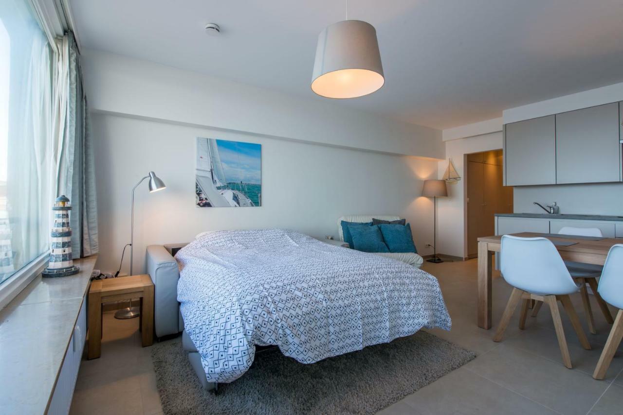 Cosy Studio With Sea View In 오스텐드 외부 사진